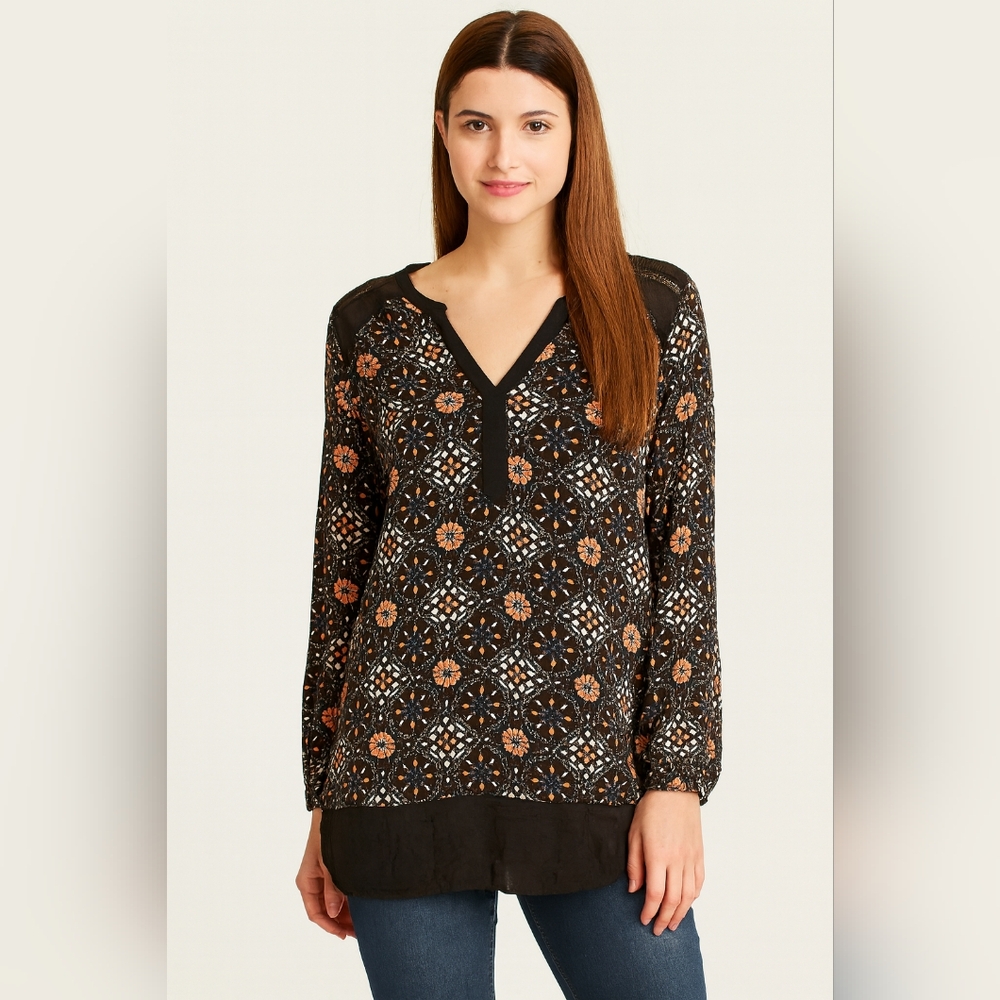 Monsoon Floral Tunic Size 18